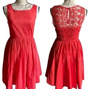 MOULINETTE SOEURS by Anthropologie Women’s 6 Melora Sweet Enticement Lace Dress